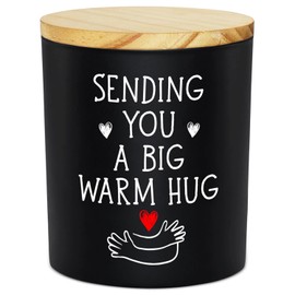 GAUDORA Thinking of You Gifts for Women, Men - Get Well Soon, Christmas, Valentines Day, Birthday Gifts, Encouragement Gifts for Friends, Inspirational Gifts - Vanilla Lavender Scented Candles 10oz