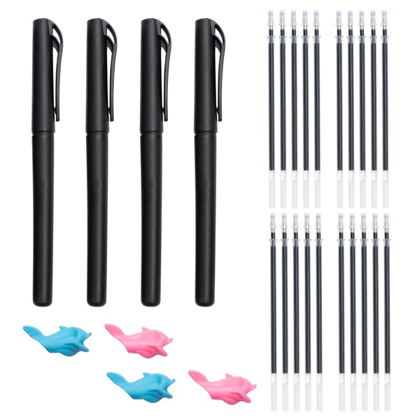 Magic Kids Calligraphy Pens and Refills Set for Reusable Groove