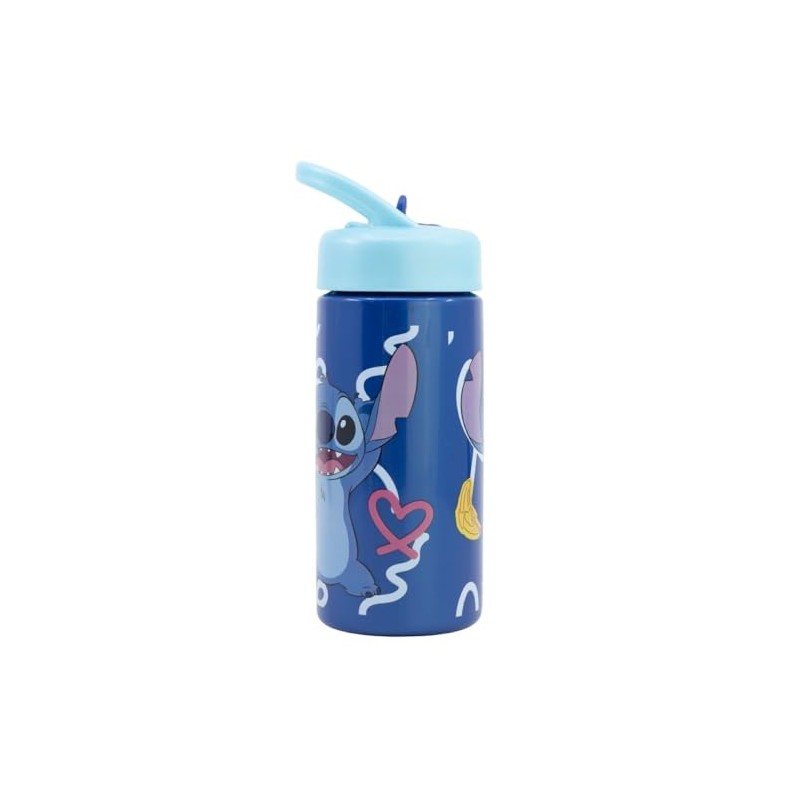 OM SUPPLIES Stitch Characters Reusable Sipper Water Bottle Drink Bottle
