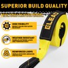 3" x 30Ft Recovery Tow Strap Heavy Duty with Hooks