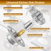 Stainless Steel Kitchen Sink Drain Strainer & Sink Stopper 3