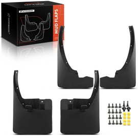A-Premium Set of 4PCS Mud Flaps Splash Guards Mudguards Mudflaps with Hardware Kits Accessory Compatible with Nissan Frontier 2005-2012, Front and Rear (Driver & Passenger Side)