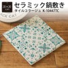 Ceramic Trivet Tile Collage 7.9 x 7.9 inches (20 x