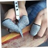 BESPORTBLE 10pcs Anti-cut Finger Cots Cut Resistant Protective Sleeves for