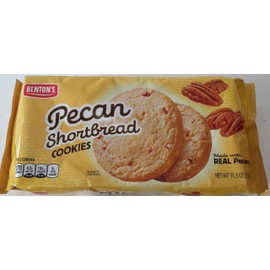 Benton's Pecan Shortbread Cookies made with Real Pecans Net Weight 11.3 OZ (320g)