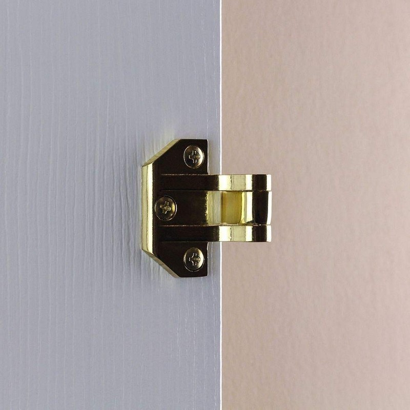 Defiant Heavy Duty Door Security Guard Bright Brass