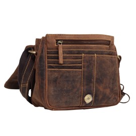 Greenburry Vintage Shoulder Bag Leather 20 cm