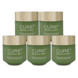 Kim Jeong-moon Aloe Cure Intensive 2X Cream 50g 5 pieces Ss / 김정문알로에 큐어 인텐시브 2X 크림 50g 5개 Ss