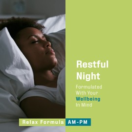 Catalina Naturals Natural Relaxant 24/7 Natural Day/Night Large 2,300mg Maximum Strength Natural Relaxant, Plus Magnesium Glycinate - Packaging May Vary