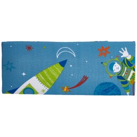 Bedlam - Supersonic -Easy Care Fitted Sheet | single Bed Size | Blue Bedding