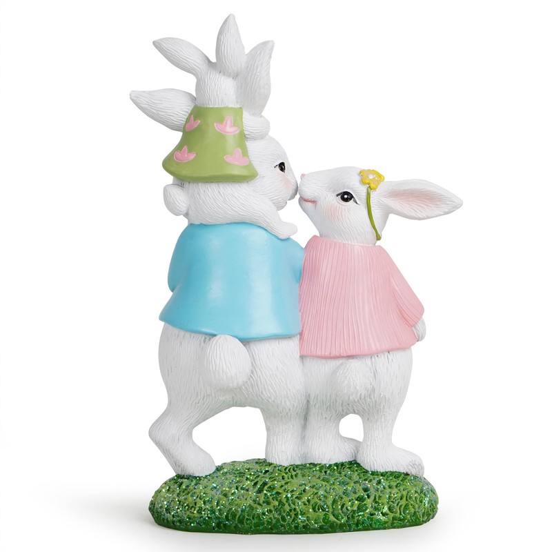 Hodao Easter Bunny Family Decor - Easter Decorations - Home