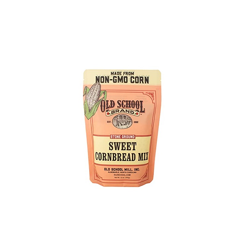 Old School Brand Sweet Cornbread Mix - 12 Ounce Package