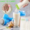Protein Powder Travel Container Set, Reusable Protein Powder Container To