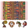 Tintnut Kwanzaa Permanent Vinyl - 10 Sheets 12"x10", Kente Pattern