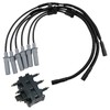 TRQ Ignition Kit Ignition Coil Spark Plugs Wire Set Compatible