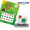 Magic Touch Golf Ball Stickers Rose Clover