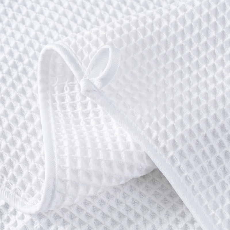 Microfiber Waffle Face Towels, 2 Pieces, Soft, Absorbent, Fast Drying,