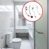 Gadpiparty Automatic Touchless Urinal Flush Sensor Intelligent Urinal Flusher Kit