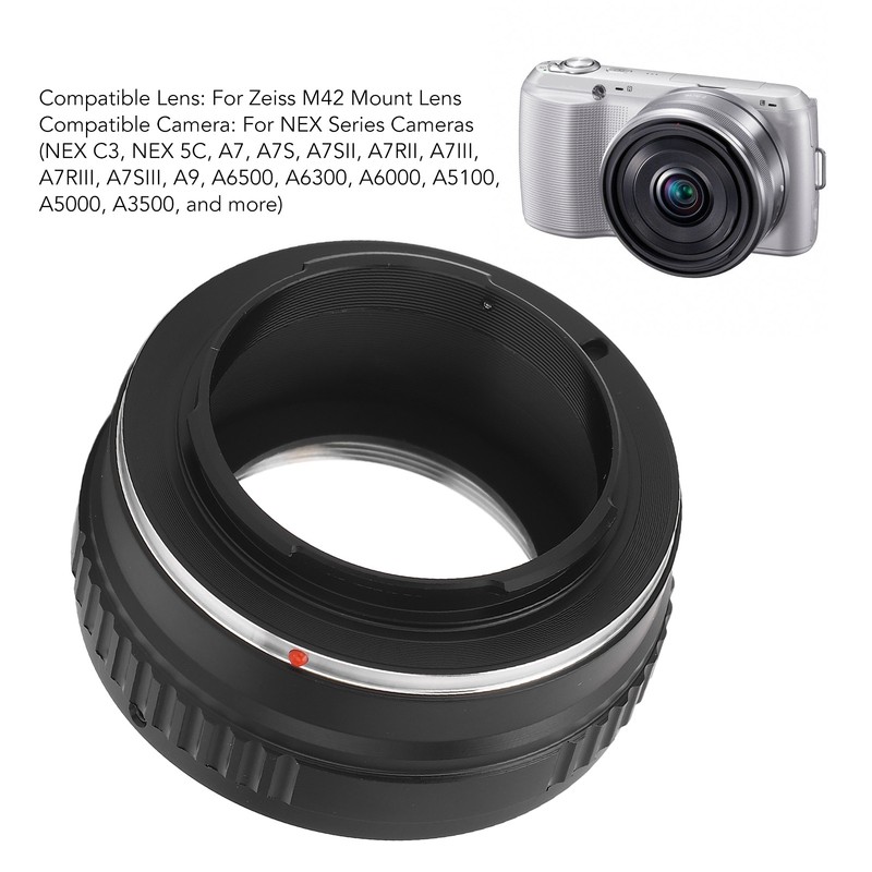 Lens Adapter Ring High Accuracy Manual Focusing Aluminum Alloy Lens