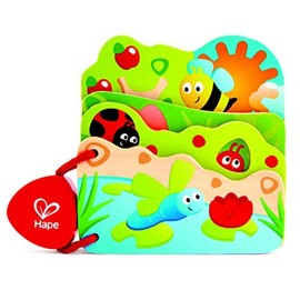 Hape E0043 Baby's Bug Book, Multicolor