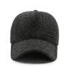 Moonlove Men's Cap with Earmuffs, Baseball Cap, Winter Hat, Thick,