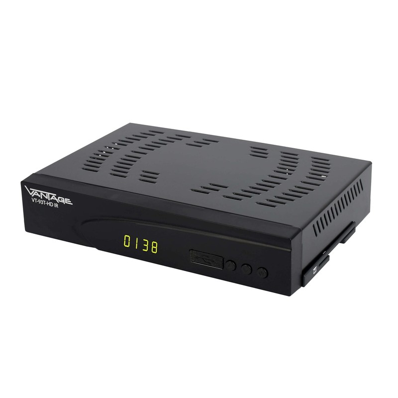 Vantage VT-93 DVB-T2 Receiver for Italy (Italian Menu Navigation, HD