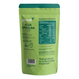 Suplemento Alga Spirulina Polvo Bolsa (240 Gr) - Pronat Sabor Natural