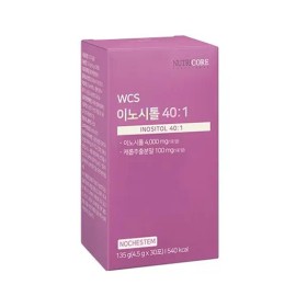 Nutricore Inositol 40:1 Myo D Cairo Choline 30 packets, 1 unit / 뉴트리코어 이노시톨 40:1 미오 D카이로 콜린 30포, 1개