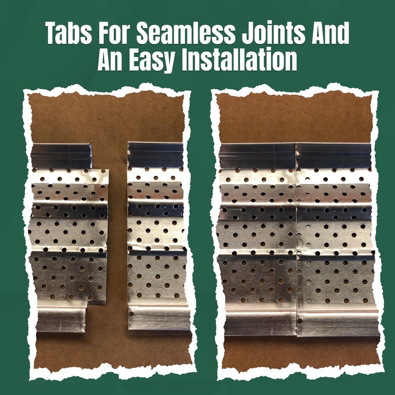 A-M Gutter Guard - Heavy Duty Lifetime Quality Aluminum Leaf