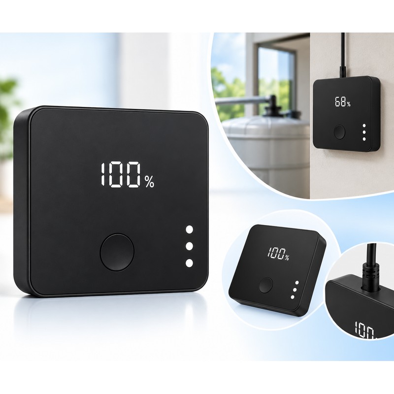 Wireless Water Level Sensor for Tank Monitoring – Ultrasonic Level