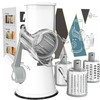 Cambom Rotary Cheese Grater Hand Crank Cheese Shredder for Fresh