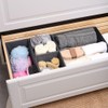 PRENDİ HOME 4 Piece Foldable Drawer and Wardrobe Organiser Set