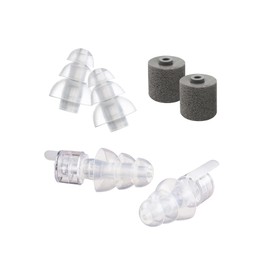 Etymotic ER20XS ETY Earplugs Set - High-Fidelity Hearing Protection - Up to 20 dB Sound Reduction - Reusable - Includes 1 Pair of Large, Standard, and Foam Eartips, Neck Cord & Case