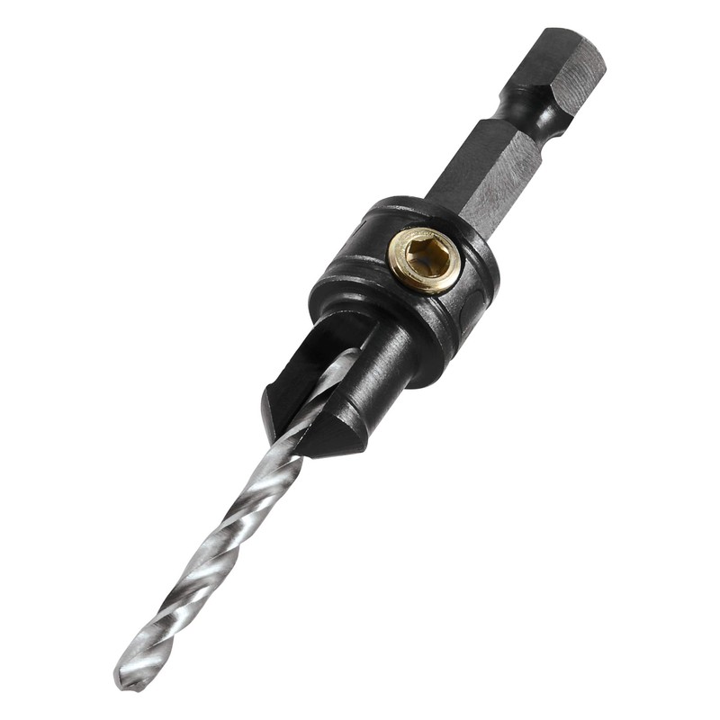 Trend Snappy 9.5mm Diameter Adjustable Countersink with Drill, Ideal for