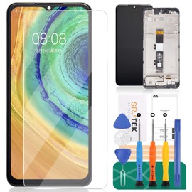 Reemplazo de pantalla para iPhone 11 para iPhone 11 pantalla LCD táctil A2111 sensor de reemplazo de pantalla A2223 digitalizador para iPhone A2221 kits de montaje de pantalla (interior, negro)