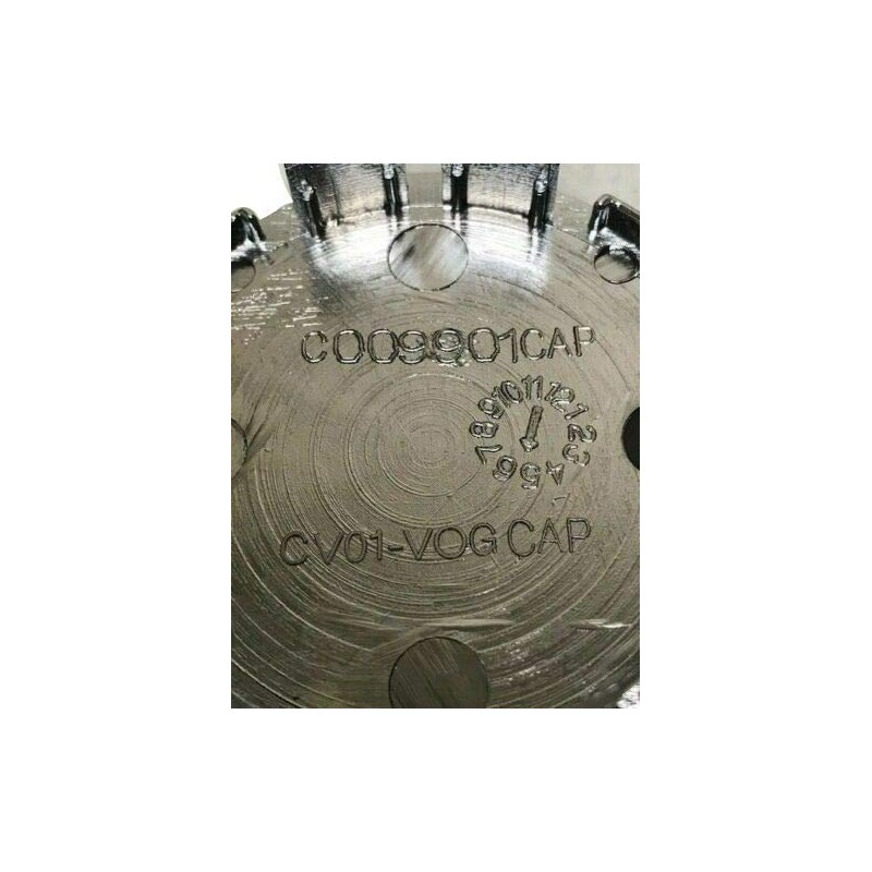 Vogue Tyres Chrome Snap in Wheel Center Cap C009901CAP CV01-VOG