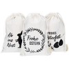 Papierdrachen 3 Linen Bags with Print - Easter Packaging Gift