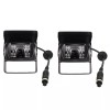 iPoster 2x Rear View Backup Camera 4Pin 12V-24V Truck Trailer