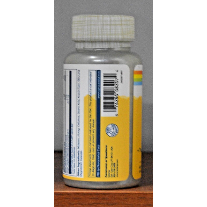 Solaray Chewable Ginger Trips 60 Chewables Travel Aid Ginger Root