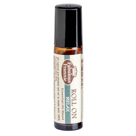 Fabulous Frannie Relax Essential Oil Blend Roll On 10ml Made with Coconut Carrier Oil Oil, Lemon, Grapefruit, Patchouli and Peppermint Essential Oils 10ml