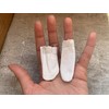 Heidifeathers 4 Pairs x Leather Finger protectors - Needle Felting