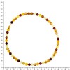 Chain Ball 8 mm Amber, amber, Amber