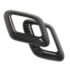 Voodonala Carbon Fiber Black Gear Shifter Head Deacorative Trim for