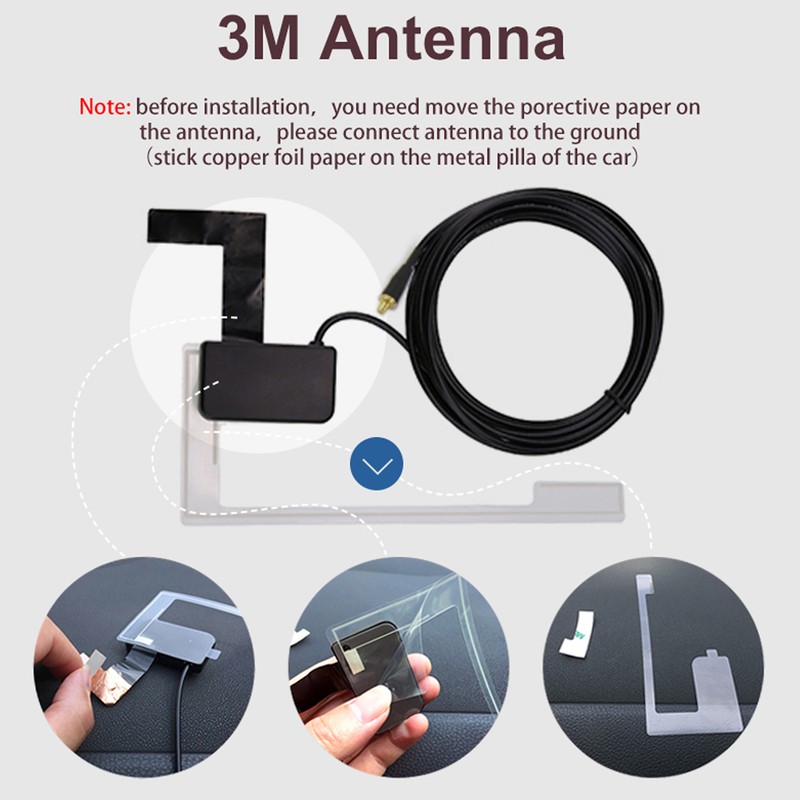 Car DAB Digital Radio Receiver DAB Box Adapter Universal for