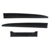 Car Rear Wing 52.76 Inch Rubber Trunk Lid Tailgate Spoiler