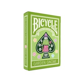 Bicycle Garden Gnome Playing Cards - Cute and Collectible Lawn Gnome Statue Décor Inspired Toys Deck of Card Game for Family Game Night or Easter Basket Stuffers for Spring Gardening Lovers