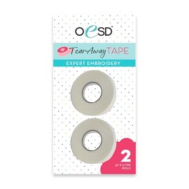 OESD Expert Embroidery Tape Tear Away 2 Pk