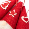 com-four® Christmas Hanging Figures, Gnomes, Various Tree Hanging Figures, Premium