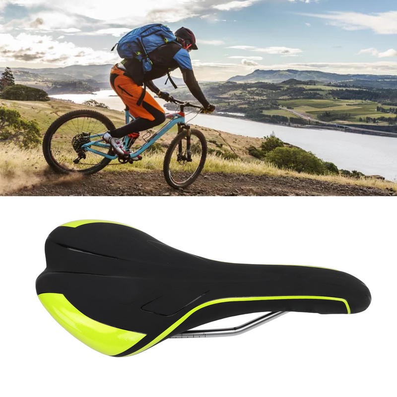 Mountain Bike Saddle Shock Absorption Breathable Comfortable Sponge Foaming Bike