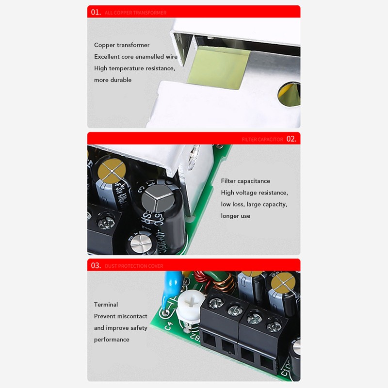 Rail Switching Power Supply 24V Thin Mount 60W 2.5A 100~240VAC